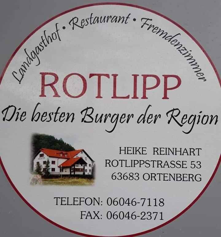 Landgasthof Rotlipp Gaestezimmer Ortenberg  エクステリア 写真